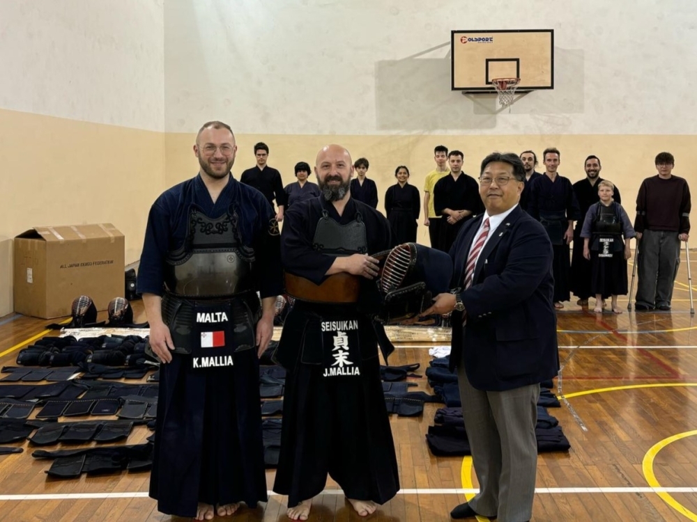 Kendo Equipment Donation Ceremony 1