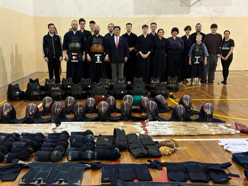 Kendo Equipment Donation Ceremony 2
