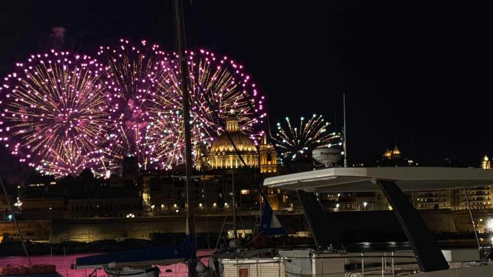マルタ国際花火大会-2