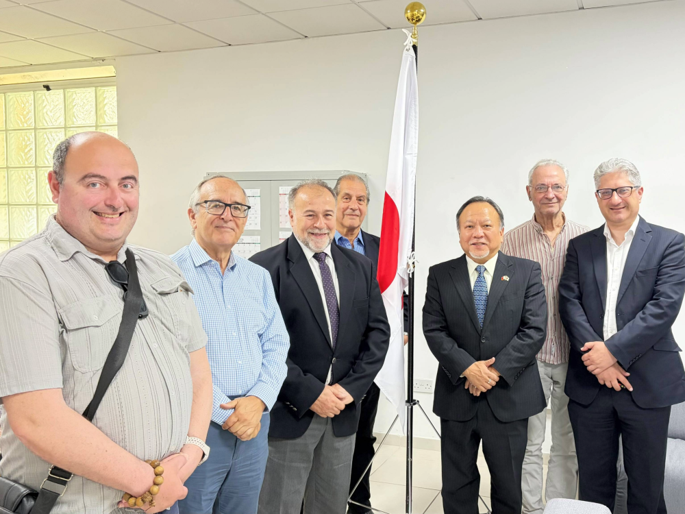 Meeting with representatives of the Malta Japan Association and the Malta Japan Chamber of Commerce