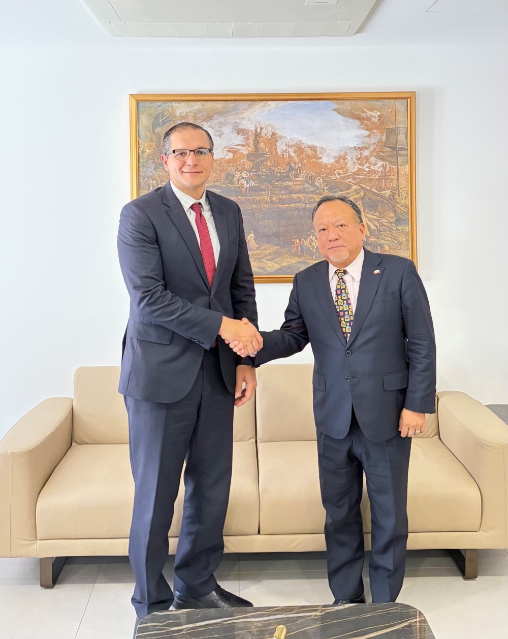 Courtesy call on Permanent Secretary of the Ministry for Foreign Affairs and Tourism