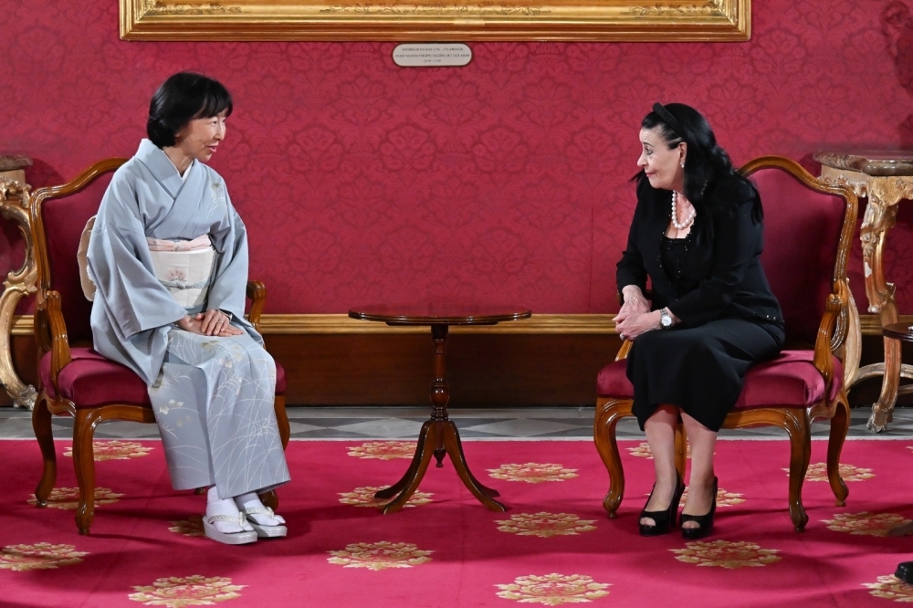 Her Excellency Ambassador ONO Hikariko and Her Excellency Myriam Spiteri Debono